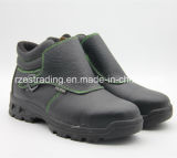 Slip on Sport Style Safety Shoes with Good Quality Leather