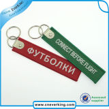 2018 Art Gifts Cheap Custom Embroidery Key Rings