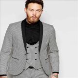 2016 Top Quality European Style Slim Fit Tuxedo Men Suit
