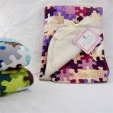 Baby Blanket -Soft Micro Mink with Sherpa-Camo Printing