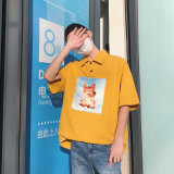 Printed Students Polo Shirt Made in China