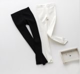 2017 Fashion Polyester Black White Skinny Basic Leggings