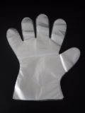 Factory New Product Transparent Embossed PE Disposable Gloves