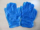 Medline Sensicare Ice Blue Powder-Free Vinyl Exam Gloves