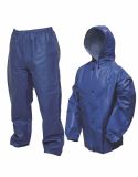 Durable 190t Polyester Waterproof Workwear Rain Suit