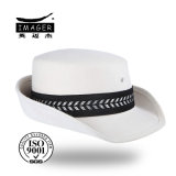 Military Bucket Cap with Embroidered Decoration Ribbon