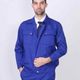Wholesale Men's Blue Color Worker Uniform