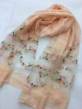 Wholesale New Style of Women's Jacquard Polyester Silk Scarf Wj10301015