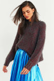 Irit Tiered Sleeve Pullover Ruffle Sweater