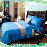 Soft Luxurious Satin Apartment Dark Blue Cover