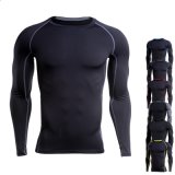 Men's Quick Dry Compression Baselayer Underlayer Long Sleeve T Shirts