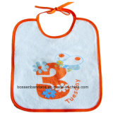 Factory Produce Customized Design Printed Cotton Terry Cloth Baby Bib