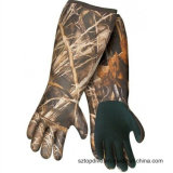 High Stretch Camouflage Neoprene Hunting Glove Elbow Length Decoy Gloves