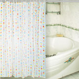 Hookless Printing Fabric Design PEVA Shower Curtain
