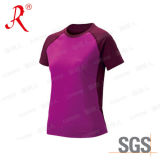 Custom Quick Dry Running Women's T Shirt (QF-291)