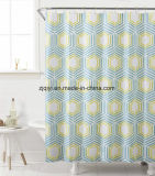 Waterproof PEVA Material Custom Printed Shower Curtain