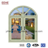 Modern Design Aluminium Windows in China with Grill Inserted Glass