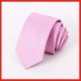Business Polyester Fabric Top Quality Lattice Neck Tie