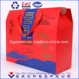Custom Color Printing Gifts Packaging Box Paper Bags with Silk Handle