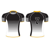 Stripe Rugby Jerseys Rugby Shirts with Individual Number