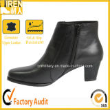 Short Heel Female Lady Women Leather Office Shoes