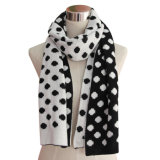 Lady Fashion Winter Acrylic Knitted Cashmere Scarf (YKY4312)