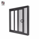 Customized Aluminum Glass Window with Double Glazing and Mosquito Net