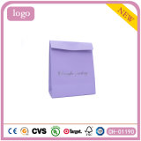 Purple Lovely Foil Stamp Beautiful Gift Food Toy Paper Bag