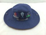 Cotton Canvas Embroidery Fisherman Hat /Bucket Hat with Metal Button