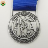 Custom Zinc Alloy Metal Flashing Sport Blank Medals