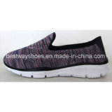 Woman Sports Footwear Flyknit Shoes Ladies Shoes Slip-on Shoes