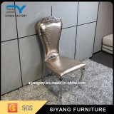 Brushed Stainless Steel Banquet Dining Chair