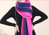 Cheap Solid Color Polyester Voile Fashion Lady Scarf/Scarves (K-27)