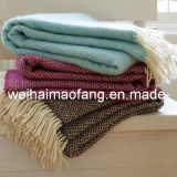 Pure Merino Wool Throw Blanket (NMQ-WT048)