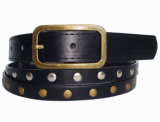 Fashion Lady's Rivet Leather Belt (KY1842)