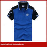 Casual Slim Fit Guangzhou Manufacturer Stripe Button Men's T Polo Shirt (P167)