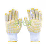 Pointed Bead Gloves Dotted Safety PVC Yarn Cotton Gloves