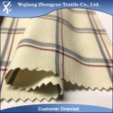 Twill Yarn Dyed Nylon Polyester Spandex Checked Fabric for Woman Pants
