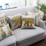 Reasonable Cotton Linen Decorative Lumbar Pillow for Outdoors