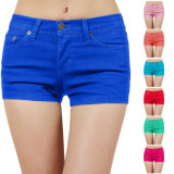OEM Womens Chino Underwear Shorts Solid Color Mini Shorts