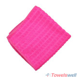 Pink Microfiber Checkered Kitchen Dish Towel