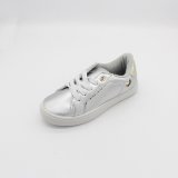 Durable Lace-up Casual Footwear, PU Shoes for Children Style No. 293