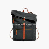 New Trendy Canvas Foldover Backpack Old-School Army Surplus Bags