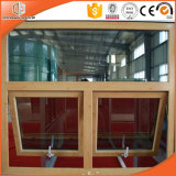Awning Wood Window with Exterior Aluminum Cladding in China