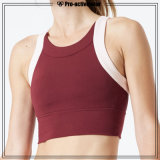 New Fashion Cotton Workout Clothes Custom Fitness Red Sports Bra