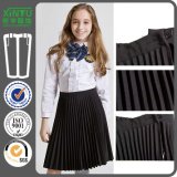 2016 Sexy Design Black Pleated Chiffon Mini Skirt