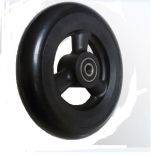 5” Black PU Foam Stroller Wheel