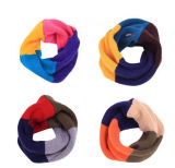 Wool Material Custom Winter Warm Cotton Knitted Scarf
