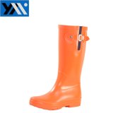 Fashion New Design Comfortable Wellington Boot Women Knee PVC Rain Boots