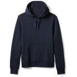 Factory Wholesale Classic Pockets Men's Casual Hooded Fleece Sweatshirts